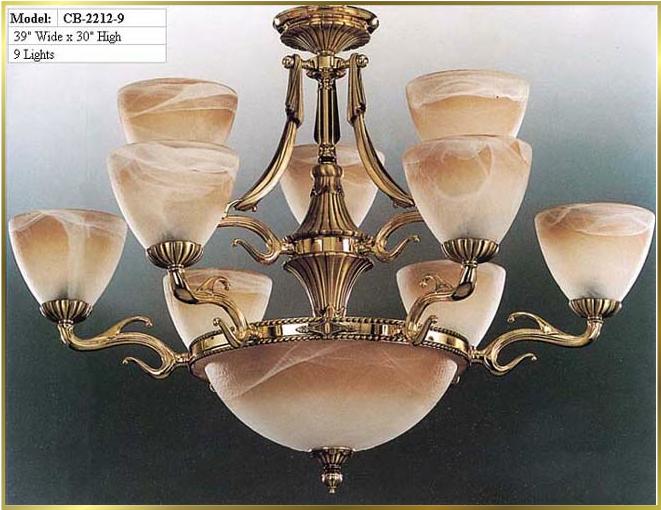 Neo Classical Chandeliers Model: CB 2212-9