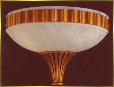 Alabaster Chandeliers Model: CM-6115-1TR