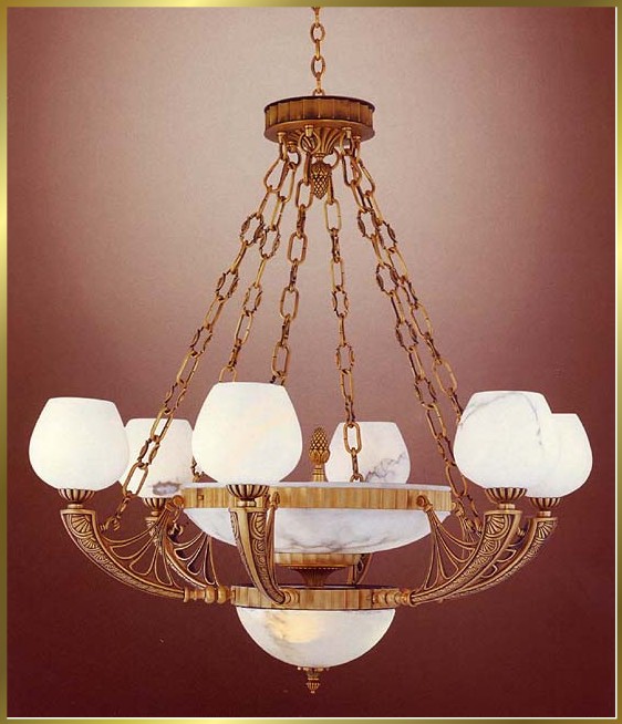 Alabaster Chandeliers Model: CM-6240-6RB