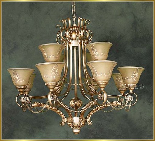 Neo Classical Chandeliers Model: MG-9602-12H