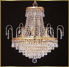 Crystal Chandeliers Model: 7500 E 19