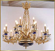 Antique Crystal Chandeliers Model: FS-9020-15