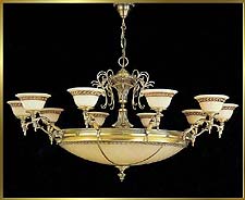 Alabaster Chandeliers Model: CM 3810AT-10