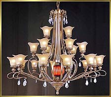 Antique Crystal Chandeliers Model: MD8513-21B