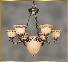 Alabaster Chandeliers Model: MG-8015