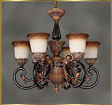Neo Classical Chandeliers Model: MG-9802-6H
